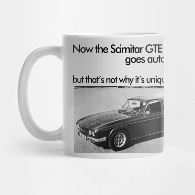 RELIANT SCIMITAR GTE - advert by Throwback Motors